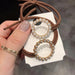 Women Hairbands Big Crystal Pearl Elastic Rubber Band for Girl Fashion