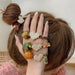 Women Hairbands Big Crystal Pearl Elastic Rubber Band for Girl Fashion