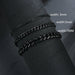 Trendy Cuban Chain Classic Bracelet Stainless Steel Men Women Bracelet Jewelry