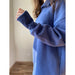 Fall Winter Women Sets Extra Long Hooded Suits Fleece Oversized Sweatshirt Elastic Waist Harem Pants