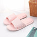 Women Indoor Floor Flat Shoes Non-slip Flip Flops Bath Home Slippers