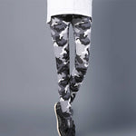 Graffiti Floral Patterned Print Leggings Women Fashion Design Stretch Legging Pants
