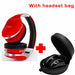 Wireless Bluetooth 5.0 Headphones Foldable 3D Bass Stereo Noise Reduction Headset