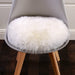 Soft Artificial Sheepskin Rug Carpet Warm Hairy Seat Fur Circular Rugs
