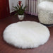 Soft Artificial Sheepskin Rug Carpet  Wool Warm Hairy Seat Fur Circular Mats