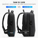Unique Design Laptop Backpack Anti-Theft Waterproof USB Charging Business Travel Bag