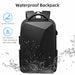 Unique Design Laptop Backpack Anti-Theft Waterproof USB Charging Business Travel Bag