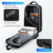 Unique Design Laptop Backpack Anti-Theft Waterproof USB Charging Business Travel Bag