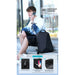 Unique Design Laptop Backpack Anti-Theft Waterproof USB Charging Business Travel Bag