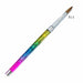 Crystal Acrylic Nail Art Brush UV Gel Carving Pen DIY Nail Drawing Brush