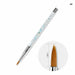 Crystal Acrylic Nail Art Brush UV Gel Carving Pen DIY Nail Drawing Brush
