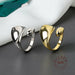 Sterling Silver Rings Men Women Vintage Gold Silver Rings Fashion Jewelry
