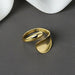 Sterling Silver Rings Men Women Vintage Gold Silver Rings Fashion Jewelry