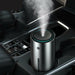 Car Air Humidifier Aluminum Alloy 300mL LED Light  Auto Humidifier