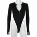 Spring Summer Rompers Women Jumpsuit Zipper Long Sleeve Sexy Skinny Bodysuit