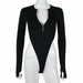 Spring Summer Rompers Women Jumpsuit Zipper Long Sleeve Sexy Skinny Bodysuit