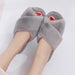 Winter Women House Slippers Faux Fur Fashion Warm Shoes Slip on Furry Slippers