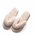 Winter Women House Slippers Faux Fur Fashion Warm Shoes Slip on Furry Slippers