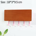 Wall-Hung Type Wooden Decorative Wall Shelf Hanger Organizer Key Rack