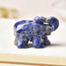1PC Natural Crystal Elephant Amethyst Obsidian Luxury Animals Stone Crafts