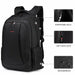 Anti Theft Nylon Laptop Backpack Fashion Travel USB Charging Backpack Bags