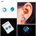 1 Pair Slimming Earrings Magnetic Metabolism-Boosting Stone Stud Earrings Jewelry