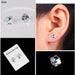1 Pair Slimming Earrings Magnetic Metabolism-Boosting Stone Stud Earrings Jewelry