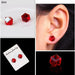 1 Pair Slimming Earrings Magnetic Metabolism-Boosting Stone Stud Earrings Jewelry