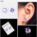 1 Pair Slimming Earrings Magnetic Metabolism-Boosting Stone Stud Earrings Jewelry