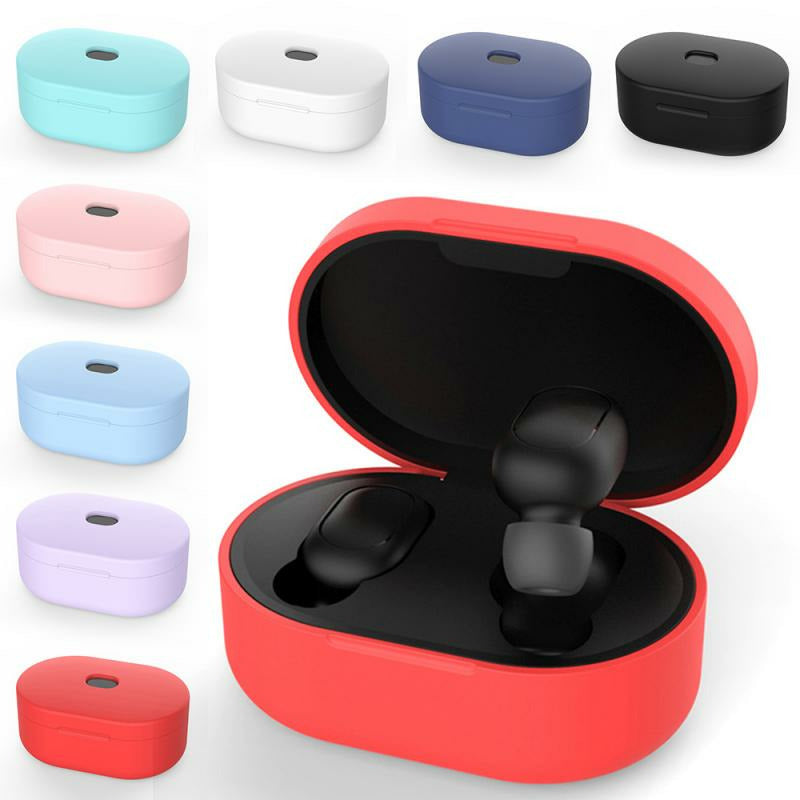 Silicone Earphone Case For Air Dots TWS Earphone Protective Shells ...
