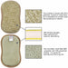 Household Magic Sponge Kitchen Cleaning Brush Microfiber Scrubber