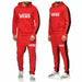 Sportswear Men's Hoodie And Pants Two-Piece Casual Sportswear fitness Pullover