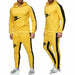 Sportswear Men's Hoodie And Pants Two-Piece Casual Sportswear fitness Pullover
