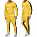 Sportswear Men's Hoodie And Pants Two-Piece Casual Sportswear fitness Pullover