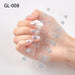 Nail Art Stickers UV Gel Polish Nail Wraps Strips Full Cover Colorful Nail Polish Stickers