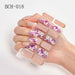 Nail Art Stickers UV Gel Polish Nail Wraps Strips Full Cover Colorful Nail Polish Stickers
