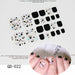 Nail Art Stickers UV Gel Polish Nail Wraps Strips Full Cover Colorful Nail Polish Stickers