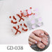 Nail Art Stickers UV Gel Polish Nail Wraps Strips Full Cover Colorful Nail Polish Stickers