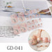Nail Art Stickers UV Gel Polish Nail Wraps Strips Full Cover Colorful Nail Polish Stickers