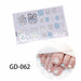 Nail Art Stickers UV Gel Polish Nail Wraps Strips Full Cover Colorful Nail Polish Stickers