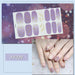 Nail Art Stickers UV Gel Polish Nail Wraps Strips Full Cover Colorful Nail Polish Stickers