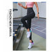 Yoga Pants Stretchy Sport Leggings High Waist Compression Tights Women Gym Fitness Leggings