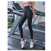 Yoga Pants Stretchy Sport Leggings High Waist Compression Tights Women Gym Fitness Leggings