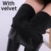 Women Winter Leather Pants High Waist Stretch Warm Velvet Leggings Pants