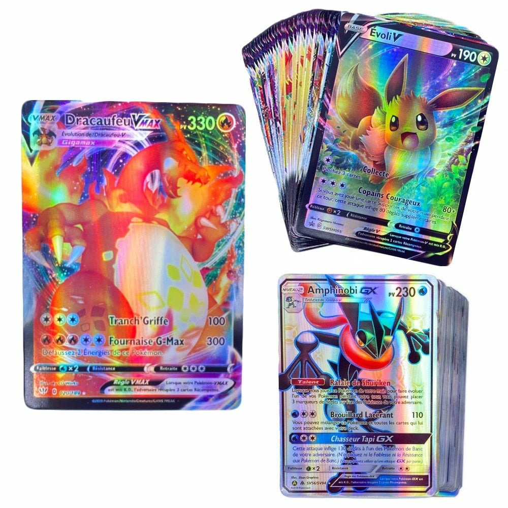 French Pokemon Cards 100 TAG TEAM 200 Gx 110 V 40 VMAX 20 MEGA 20 EX 50 TAG TEAM French French Pokemon Cards 100 TAG TEAM 200 Gx 110 V 40 VMAX 20 MEGA 20 EX 50 TAG TEAM French