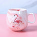 Flamingo Coffee Mugs Cute Colorful Ceramic Tea Coffee Milk Cup