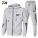Spring Autumn Fishing Suit Cotton Outdoor Camping Hiking Sport Set