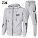 Spring Autumn Fishing Suit Cotton Outdoor Camping Hiking Sport Set