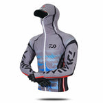 Professional Fishing Hoodie Anti-UV Shirt Breathable Quick Dry Fishing Clothes