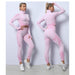Seamless Women Yoga Sets Female Sportswear Fitness Yoga Suit